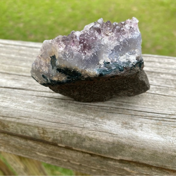 Purple Amethyst Geode Crystal - Picture 6 of 15